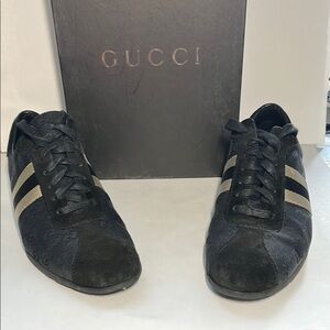 Vintage GUCCI GG monogram sneakers | Sz 9
